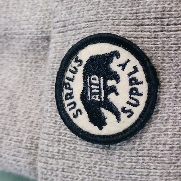 Old navy Beanie. Grey. Surplus and Supply. - Picture 3 of 3